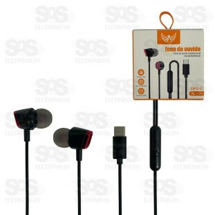 Fone De Ouvido Com Microfone Type C Altomex AL-120