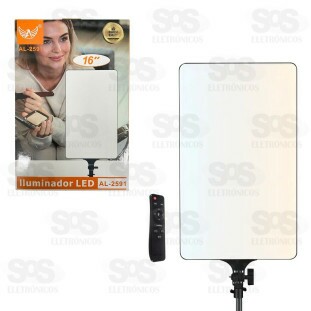 Iluminador Ring Light 16 Polegadas Sem Tripé Altomex AL-2591