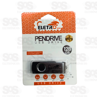 Pen Drive 128GB Eletromex EL-BU-128