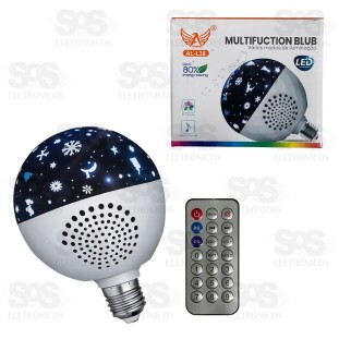 Lâmpada Projetor Com Alto-Falante Altomex AL-L38