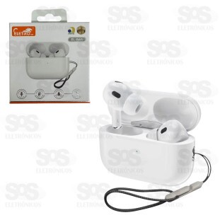 Fone De Ouvido Sem Fio Bluetooth IPX4 Eletromex EL-BA5