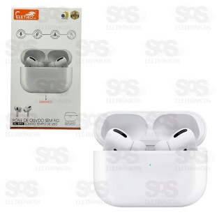 Fone De Ouvido Sem Fio Bluetooth IPX4 Eletromex EL-BT3