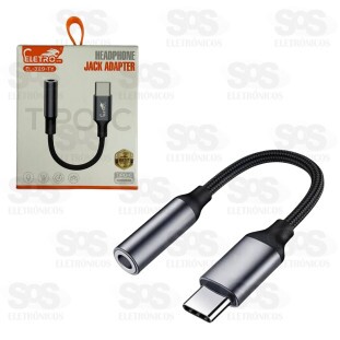 Adaptador Type C Para P2 Fêmea Eletromex EL-3119-TY