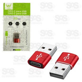 Adaptador OTG Type C Para USB Altomex A-60U