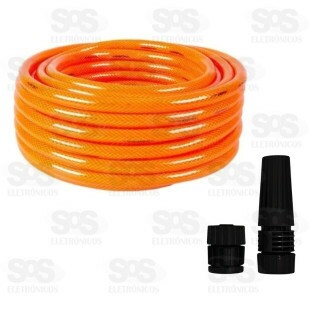 Mangueira Trançada Com Kit 1/2X2Mm 10 Metros Famastil F90.04