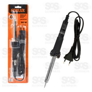 Ferro de Solda 60W 127V Foxlux 25.03