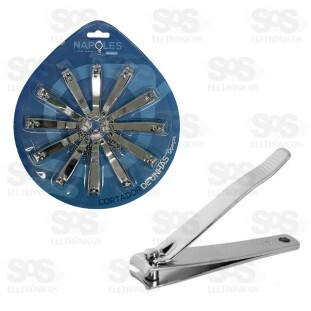 Kit Cortador de Unhas 12 Unidades Napoles NAOI3