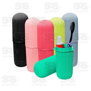 Estojo Porta Escova Para Organização Napoles NAPE32