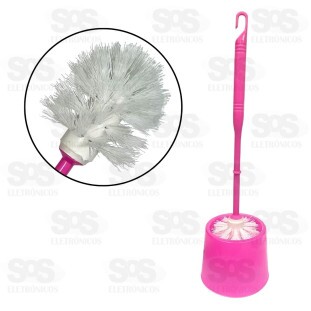 Escova Sanitária 33cm Cores Variadas Napoles NAES36