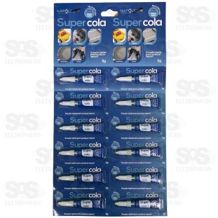 Super Cola Cartela Com 12 Unidades Napoles NACOI5G