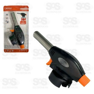 Maçarico Automático Culinário Recarregável Caerus CRS-2541