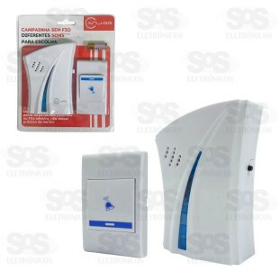 Campainha Sem Fio Com Receptor à Pilha AJ-I10