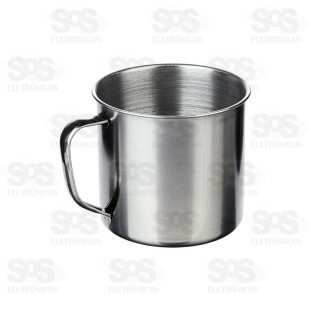 Caneca Aço Inox 150ml Unitária 20122