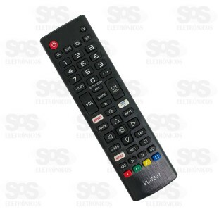Controle Remoto LG Prime Video/Netflix Eletromex EL-7837