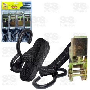 Kit Com 4 Cintas Para Amarração 4,5Mx2,5CM FBG 3401