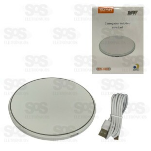 Carregador Rápido Sem Fio 15W Indução Kdpan KN-9091