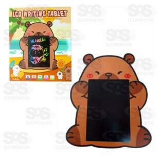 Lousa Mágica Infantil Digital Capivara 10 Polegadas AL-2039