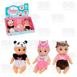 Bonecas Baby e Suas Amiguinhas Em Vinil Anjo 2089