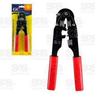 Alicate De Crimpar Cabo De Rede RJ45 GoldenCabo GC-210C