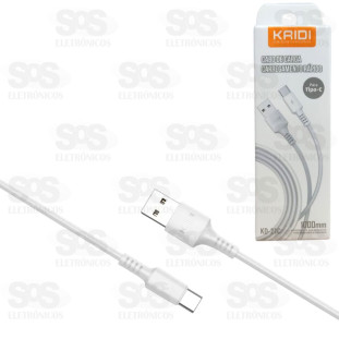 Cabo De Carregamento Type C 1 Metro Kaidi KD-21C