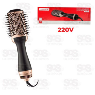  Escova Secadora De Cabelo 3 em 1 Tomate 220V MSE-2900B