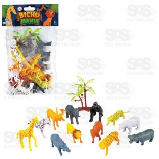 Bicho Mania Com 13 Peças Polibrinq 2312
