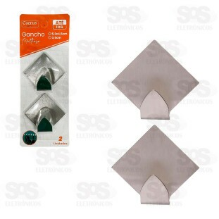 Ganchos Multiuso Metal 2 Unidades Caerus CRS-2334