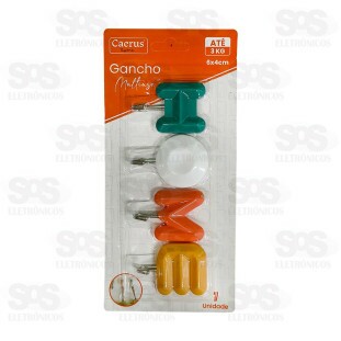 Ganchos Multiuso de Plástico Home Caerus CRS-2340