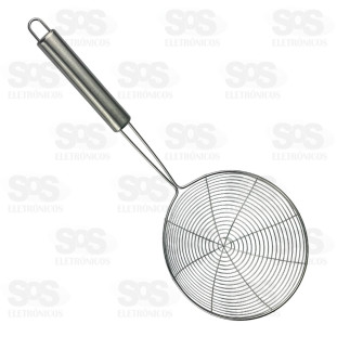 Escumadeira Para Frituras Aço Inox 39CM TOP2374