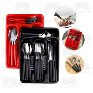 Jogo de Talheres Inox 25 Peças HM 349 HM-363