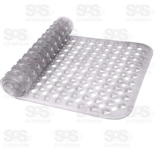 Tapete para Box Antiderrapante Plástico 37x67cm TOP2624