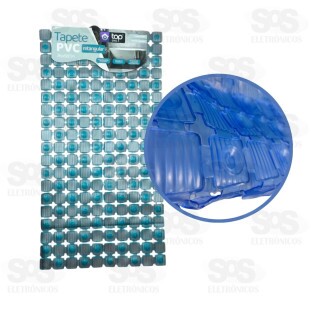 Tapete Antiderrapante Plástico 36x68cm TOP2628