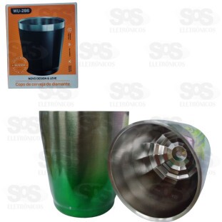 Copo De Cerveja Diamante 260ml Cores Variadas WU-286