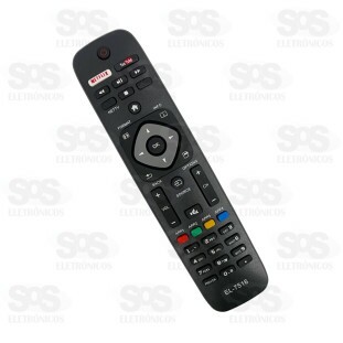 Controle Remoto Philips Netflix/Youtube Eletromex EL-7516