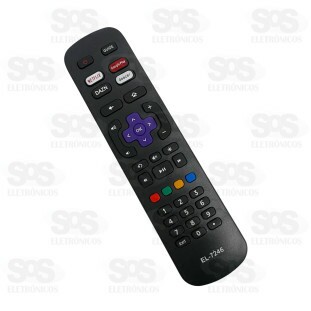 Controle Remoto AOC Smart TV Eletromex EL-7246