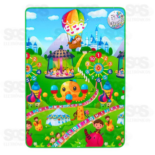 Tapete Infantil Impermeável 178x118CM Top Útil TOP2023