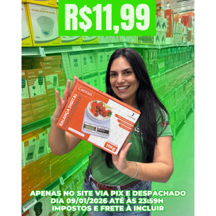 Balança De Cozinha Capacidade Até 10Kg Maxx SF-400