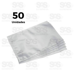Saco de Seladora À Vácuo 25x17cm 50 Unidades