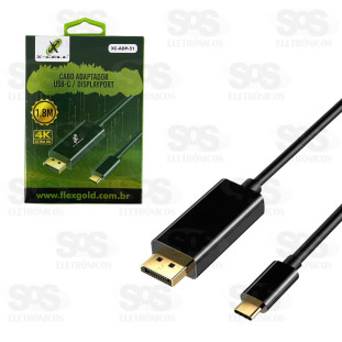 Cabo Adaptador Type C Para Displayport X-Cell XC-ADP-51