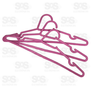 Jogo de Cabide Infantil 3 Peças PrimoPlast