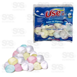 Algodão Bolinhas Coloridas 20G Use It