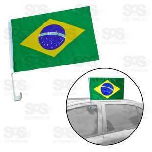 Bandeira do Brasil Para Vidro Copa do Mundo 30x20cm TOY-016