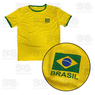 Camisa Brasil Copa do Mundo Modelos Variados LE-CLO001