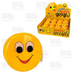 Super Ioiô Luminoso Emojis Variados 12 Unidades 3199