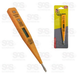 Chave Teste Voltagem e Corrente Digital 12-220V FBG-3205