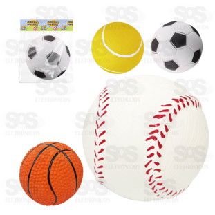 Bolinha Macia 4 Modelos 6,3CM Toy King TB-AB3248