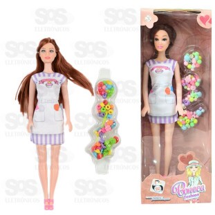 Boneca Articulada Miçanga Pica Pau PI3532