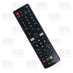 Controle Remoto LG Amazon/Netflix Kapbom KA-3848