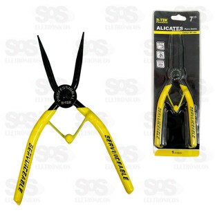 Alicate Para Anéis Internos 7 Polegadas B-Tek BT-392