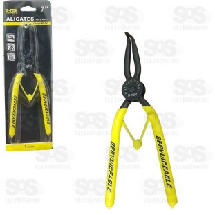 Alicate Para Anéis Externo Curvo 7 Polegadas B-tek BT393